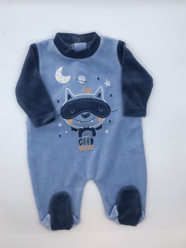 Imagen pijama bebé space cat