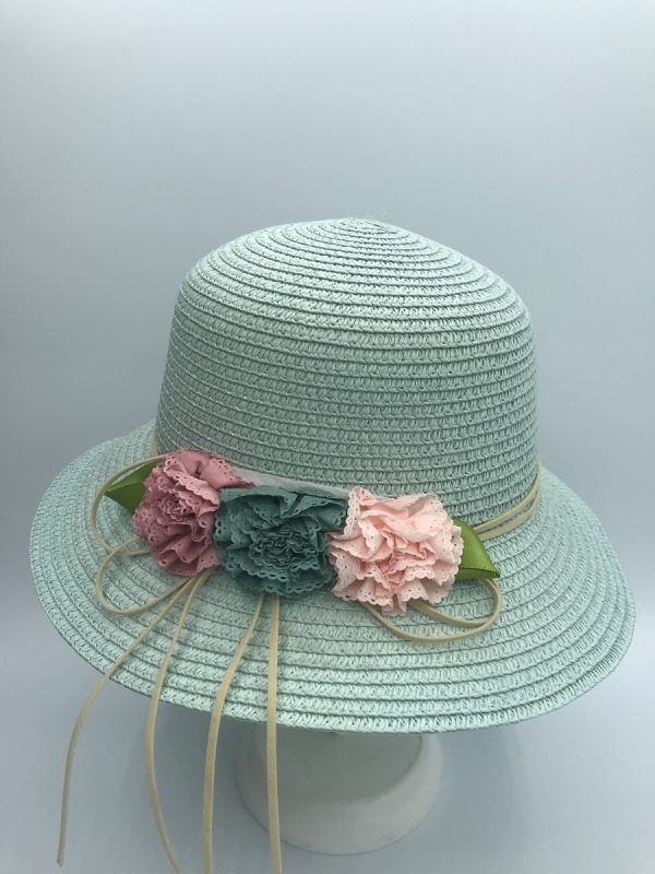 Imagen sombrero flores