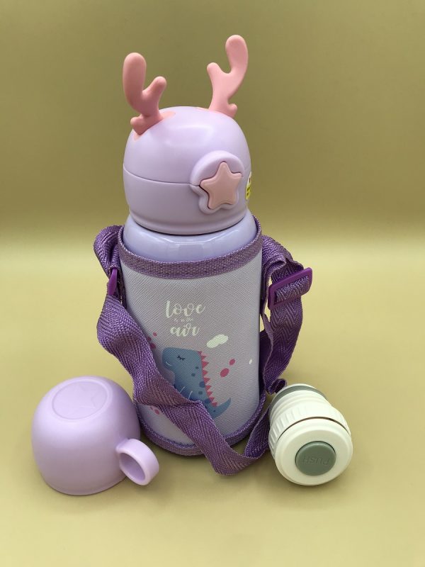 Imagen botella termo infantil con funda