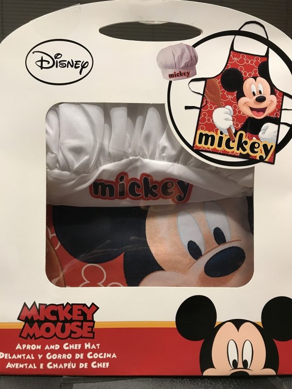 Imagen set gorro y delantal Mickey