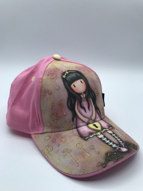 Imagen gorra niña Gorjuss rosa