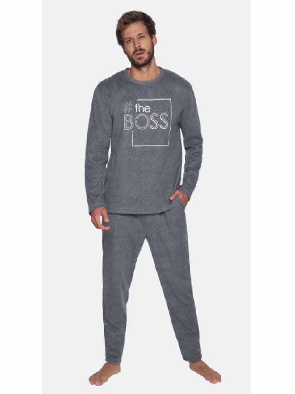 Imagen pijama hombre micropolar BOSS